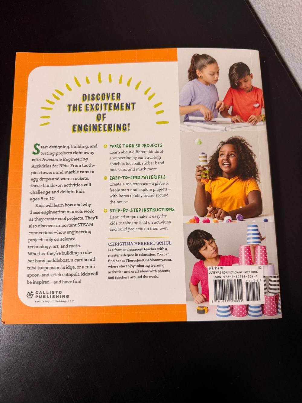 STEM Engineering Activity Book for Kids - Picture 2 of 4